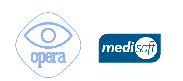 Opera and Medisoft logos