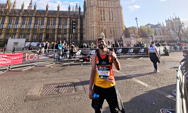 London Marathon Runner
