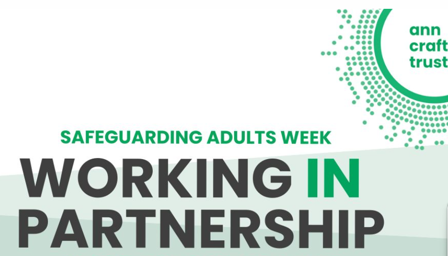 Safeguarding Adults Week Graphic