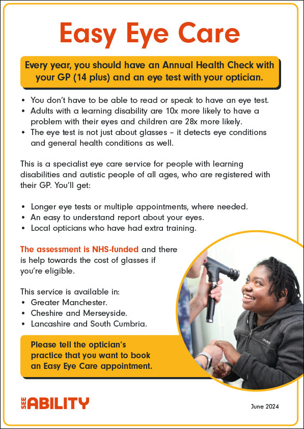 Easy Eye Care Flyer